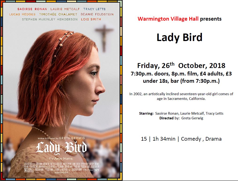 Film night Lady Bird